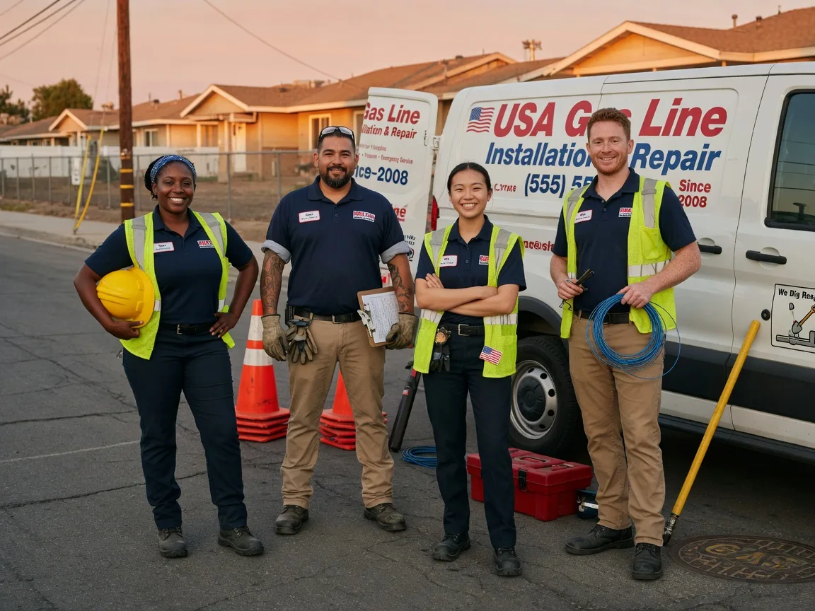 Gas Line Installation company in Roper, NC